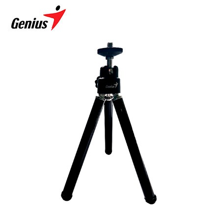 Tripode Genius para Webcam 25.1 cm Negro y Plata
