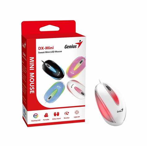 Mouse Genius DX-MINI USB Blueeye RGB Blanco