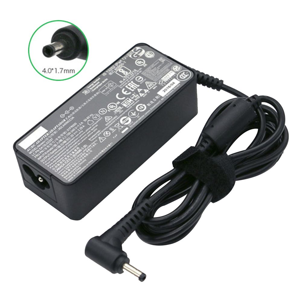 Cargador Compatible Lenovo 20V 2.25A 45W 4.0*1.7 Punta Delgada