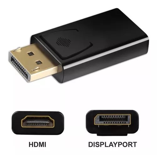 Adaptador Display Port a HDMI 4K SIN CABLE KNT-1288.