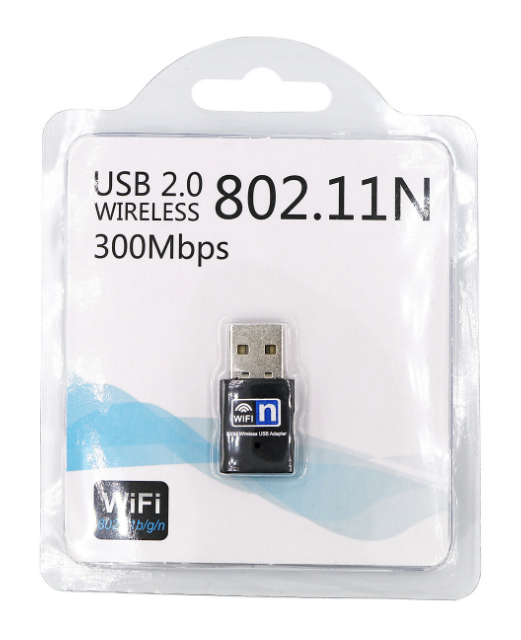 Adaptador USB Wifi 802.11N, 300Mbps.