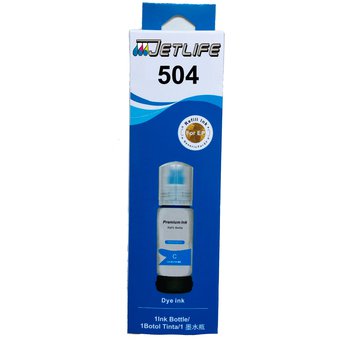 Tinta Jetlife UV INK 504 Cian 70ML CAJA