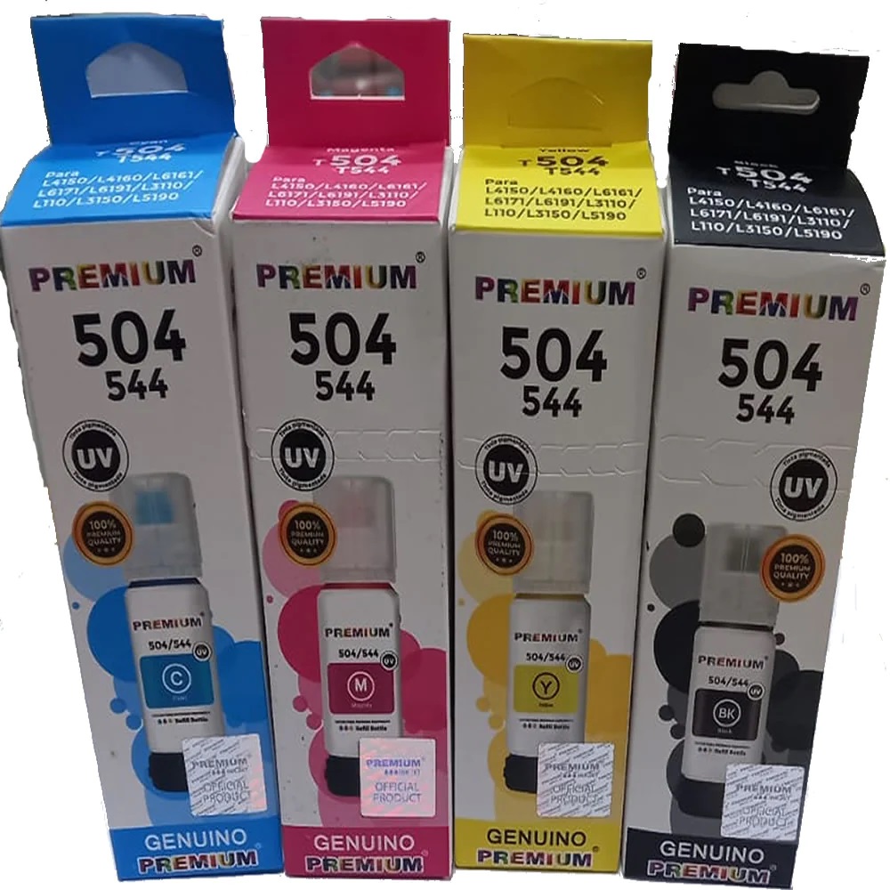 Tinta Premium 504-544 Negro 130ml