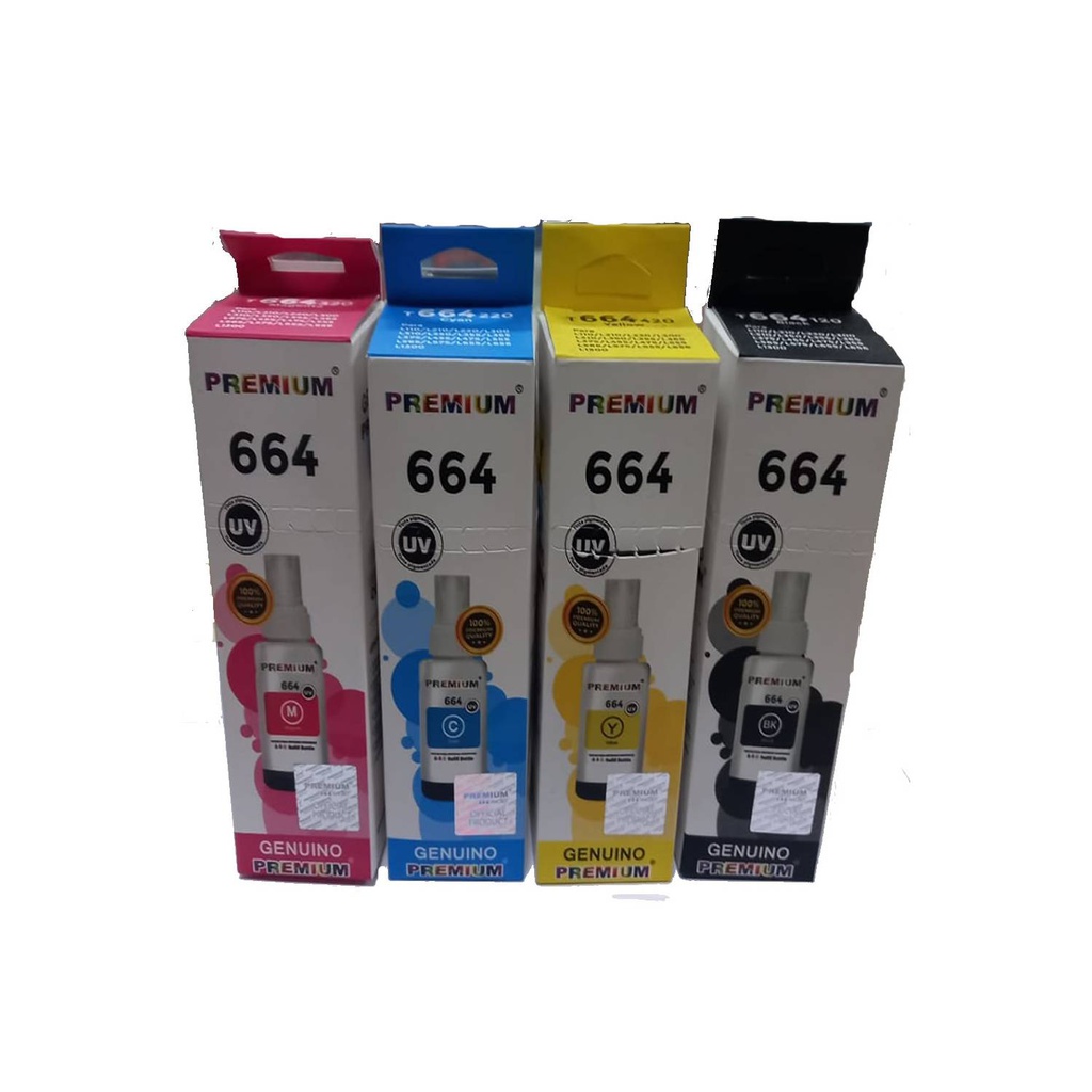 Tinta Premium 664 Negro 70m