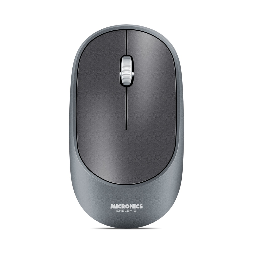 Mouse Inalambrico Micronics Shelby MIC 701-3M, BT+Wifi, Recargable.