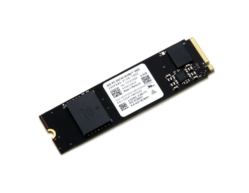 Disco Solido Wester Digital SN740 M.2 PCI-e Nvme 512GB