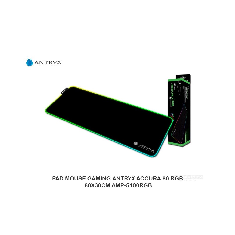 Pad Mouse Gaming Antryx Accura 80 RGB, 80*30cm. 