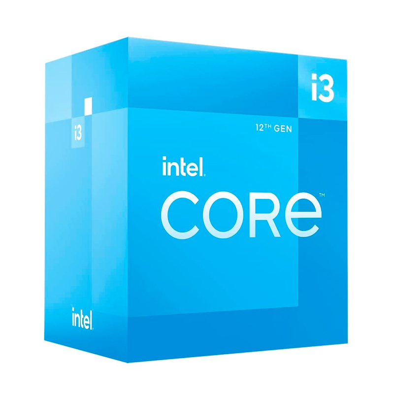 Procesador Intel Core i3-12100 3.3/4.3GHz 12MB Intel Smart Cache, LGA1700, Intel 7(10nm)
