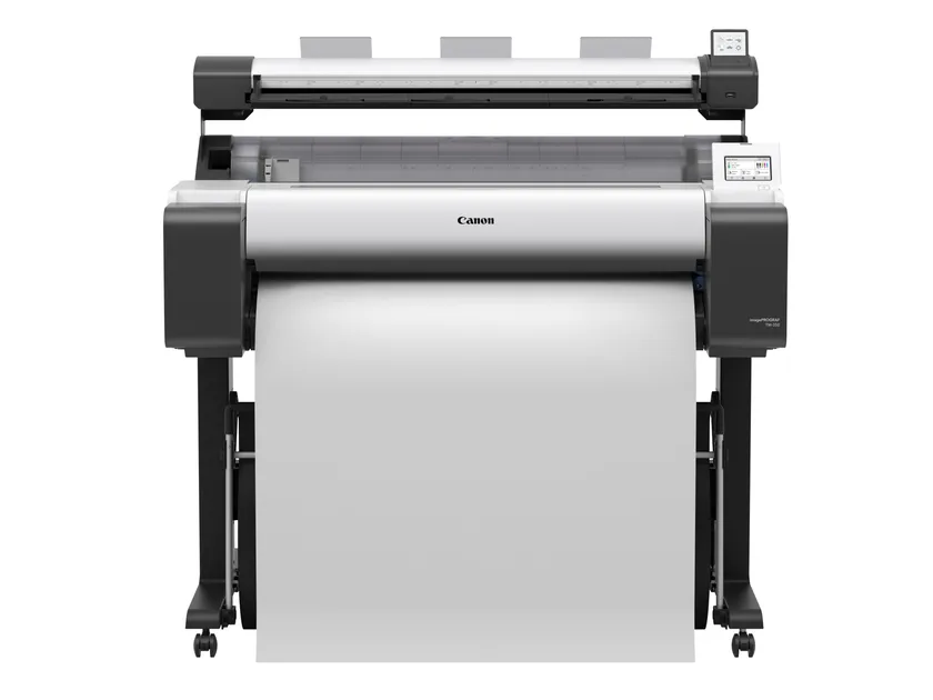 Impresora Gran Formato Inyección Plotter Canon ImagePROGRAF TM-350 MFP LM36