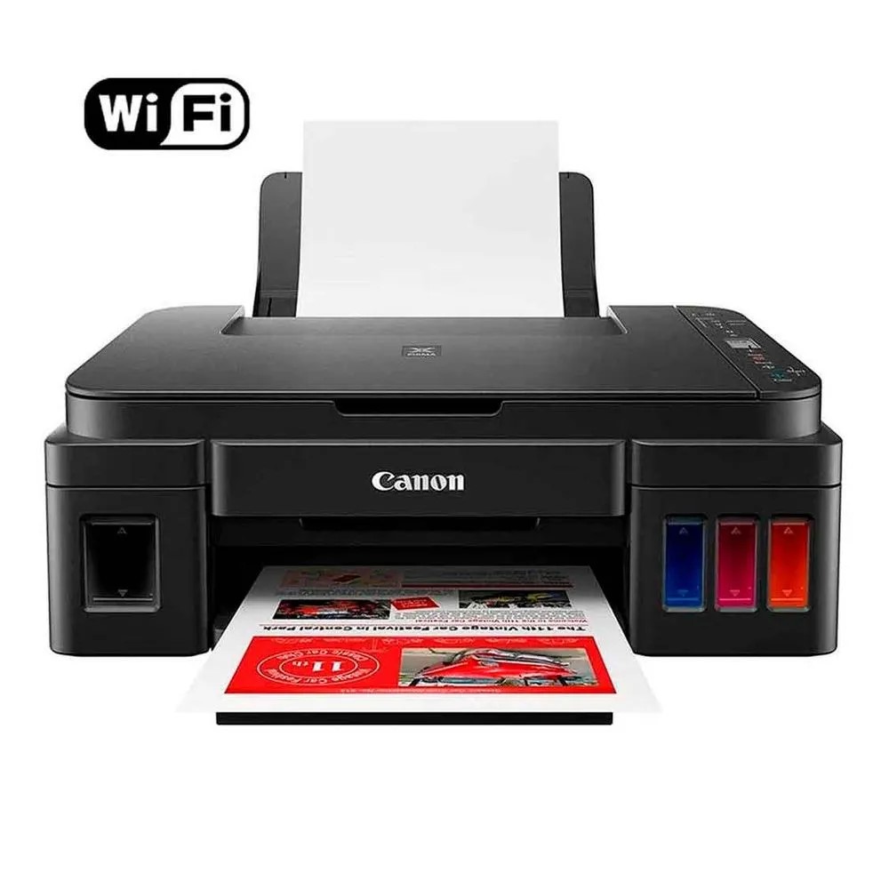 Impresora Multifuncional Canon G3110 Escaner/Copia/Impresion Wifi.