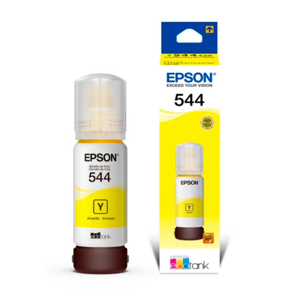TINTA (544) PARA IMPRESORA MULTIFUNCIONAL (L3250) COLOR YELLOW. SEGUN EE.TT. - EPSON - T 544