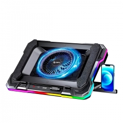 Cooler Externo TEROS TE-7133N RGB, 14" hasta 19"