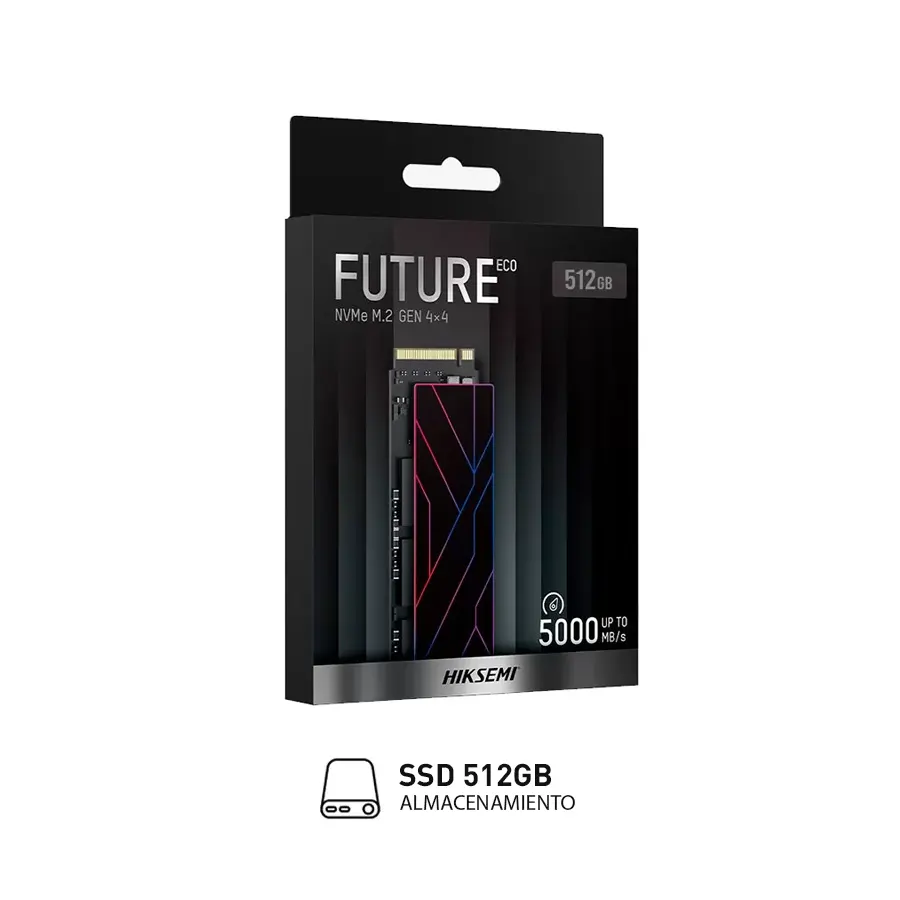 Disco Solido Hiksemi Future Eco 512GB SSD M.2 2280 PCIE Gen 4 X 4 NVMe