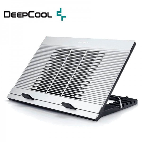 Cooler Externo Deepcool N9 SILVER 17" Regulable.