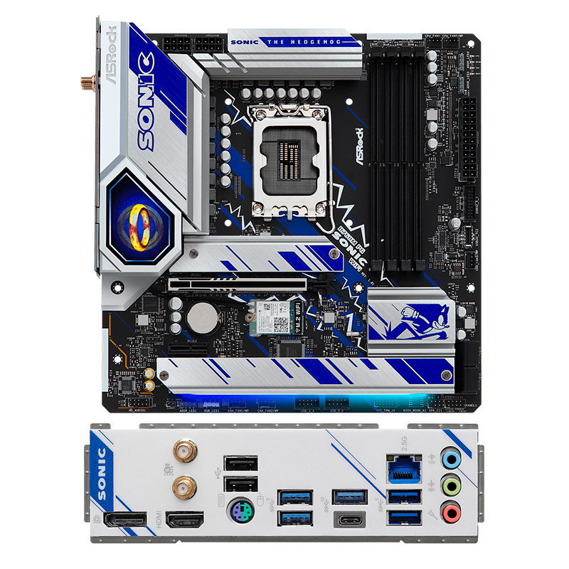 Placa ASROCK B760M PG SONIC WiFi, Chipset Intel B760, LGA1700, mATX