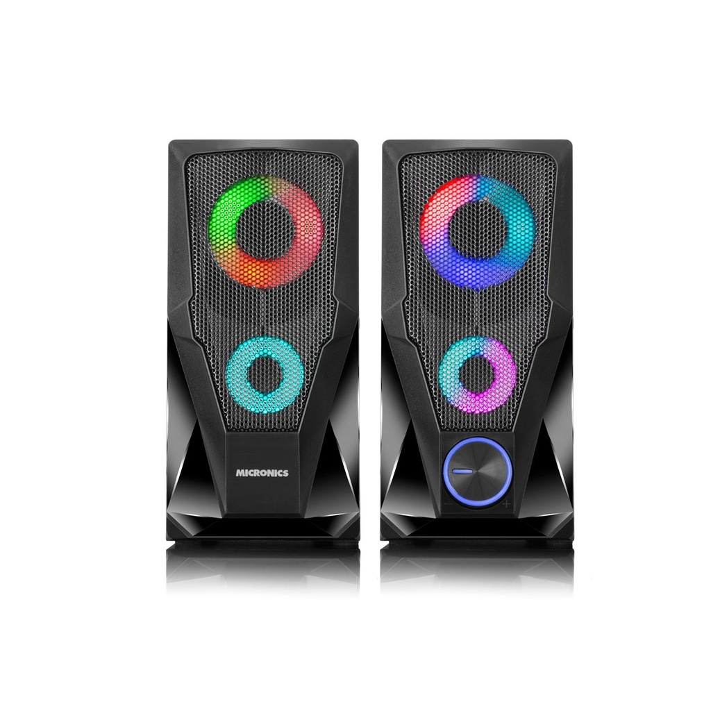 Parlante Micronics MILANO MIC S310 2.5" RGB Negro