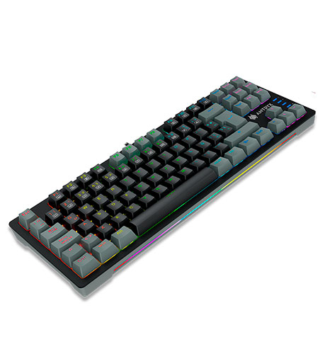 Teclado MecanicoTKL Antryx MK840L Black & Gray, RED Switch