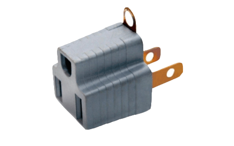 Adaptador de Energia  3 A 2. Gris.