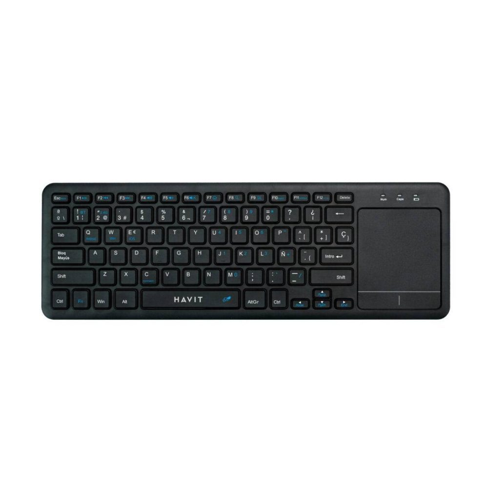 Teclado Havit KB234WB-SP con Pad, Negro.