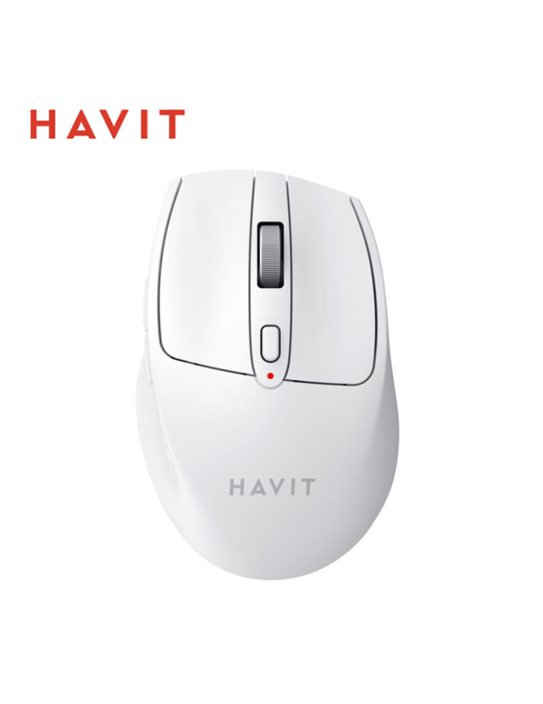 Mouse Inalambrico Havit MS61WB, 3200dpi, Blanco.