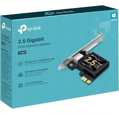 Tarjeta de Red TP-Link TX201 Ethernet 2500 Mbit/s
