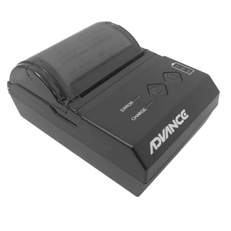 Impresora Termica Inalambrica Advance ADV-7011, velocidad de impresion 90 mm/seg.