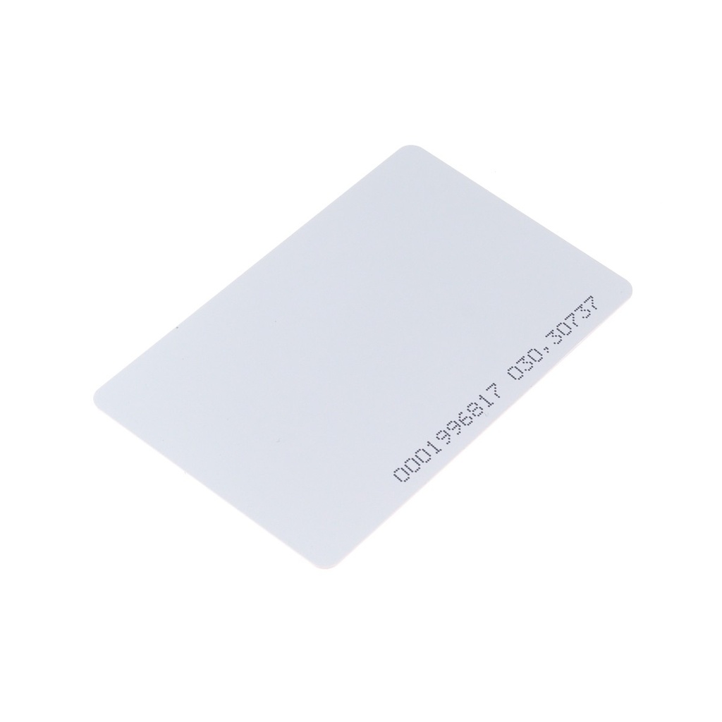ZKTECO ID CARD Tarjeta de proximidad delgada RFID 125khz para equipos de control de acceso y asistencia