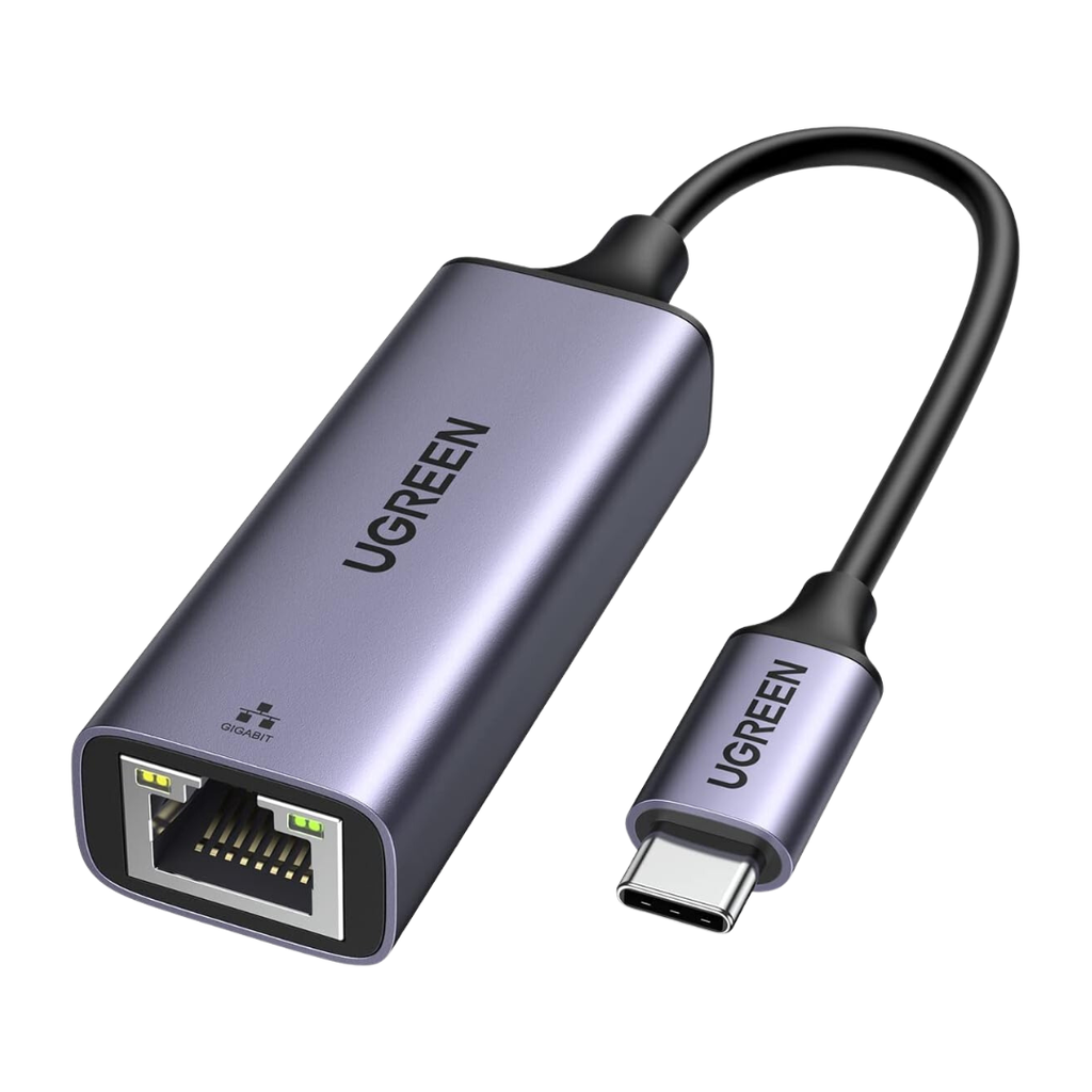 Adaptador Red UGREEN Ethernet Rj45 a Tipo C Para Macbook, Laptop Aluminio CM199.