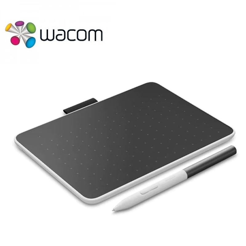 Tableta Grafica Wacom One Small 13.3"con Lápiz Sin Batería, Resolución 1920x1080, Conectividad USB-C, Color Gris