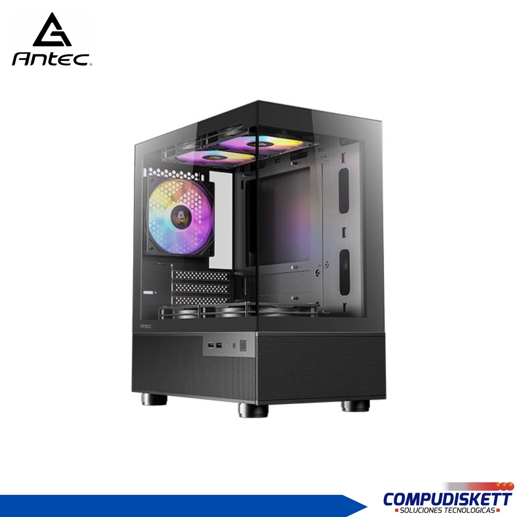 Case MicroATX ANTEC CX200 ELITE BK ST 5ARC 2GL 0-761345-10024-3