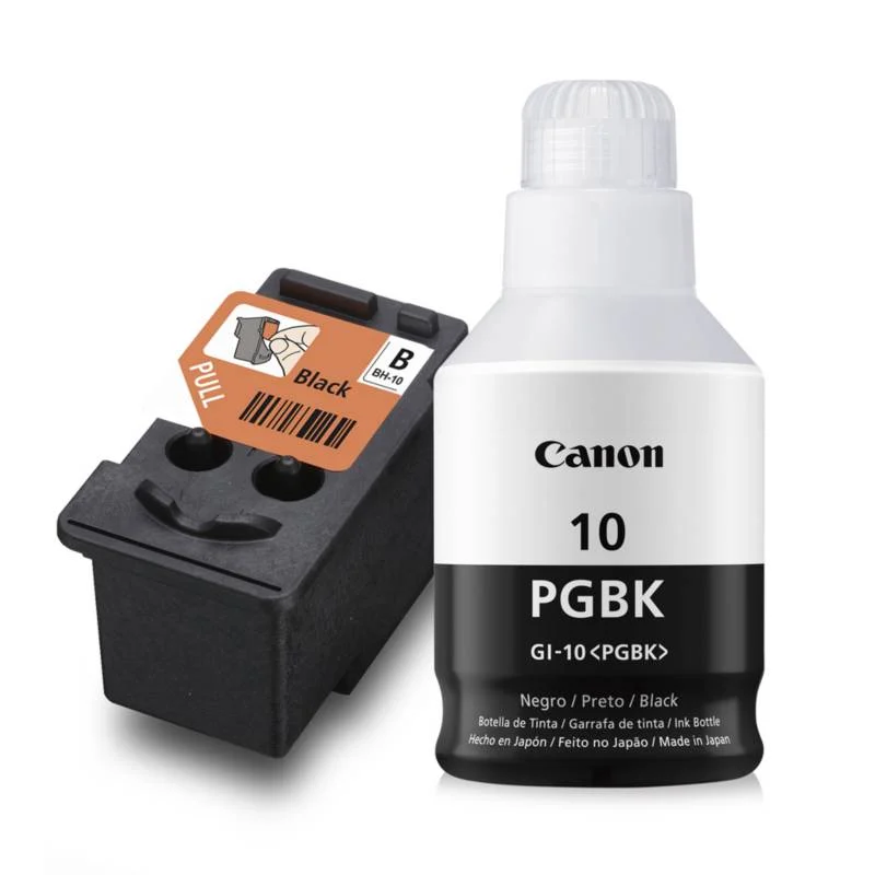 Cabezal De Impresion Canon Negro BH-10 + Tinta Negro GI-10 G5010/G6010/G7010/G2160/G3160