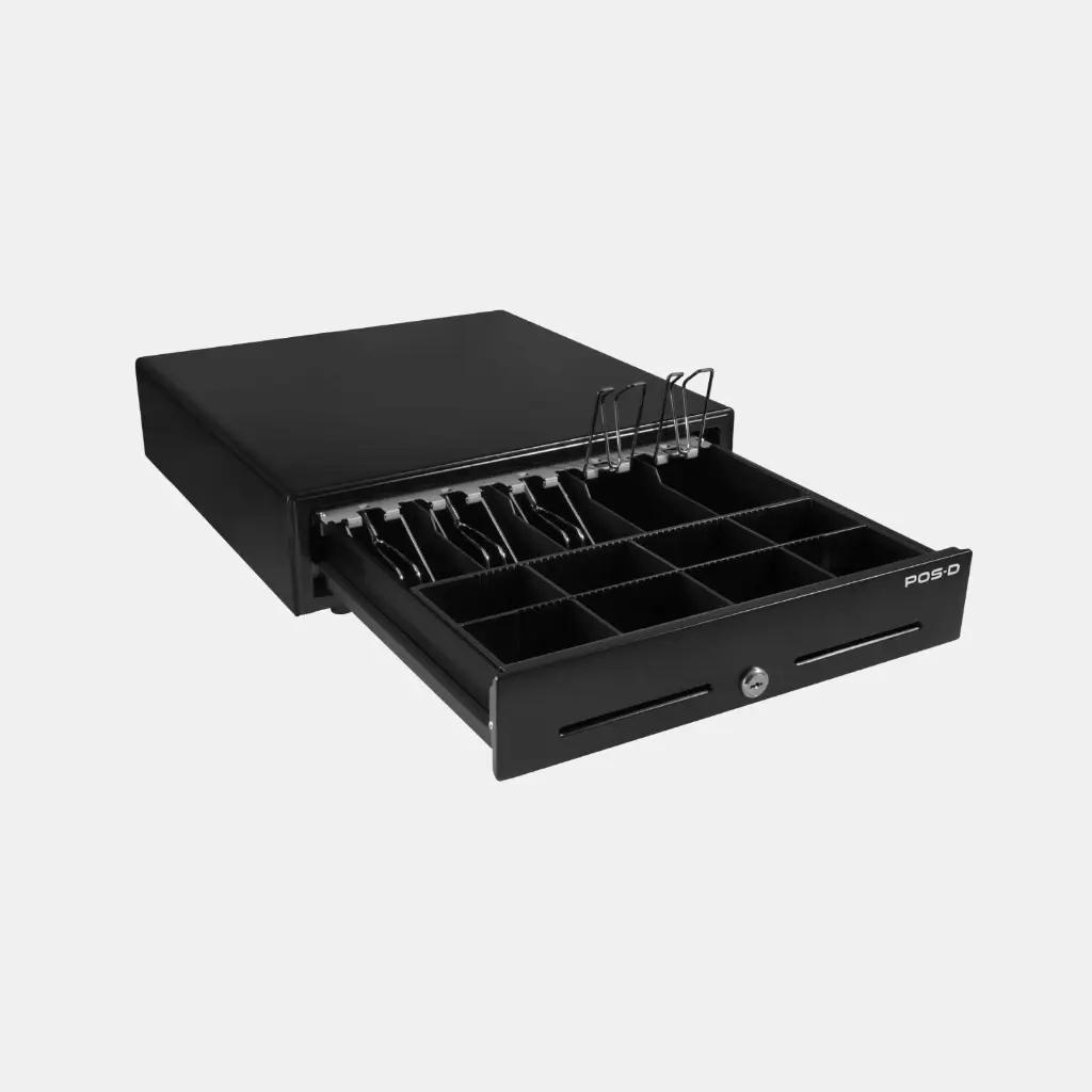 Gaveta o Caja de Dinero CASH-410 41 POS-D (ancho) x 42 (Fondo) x 10 (Alto)