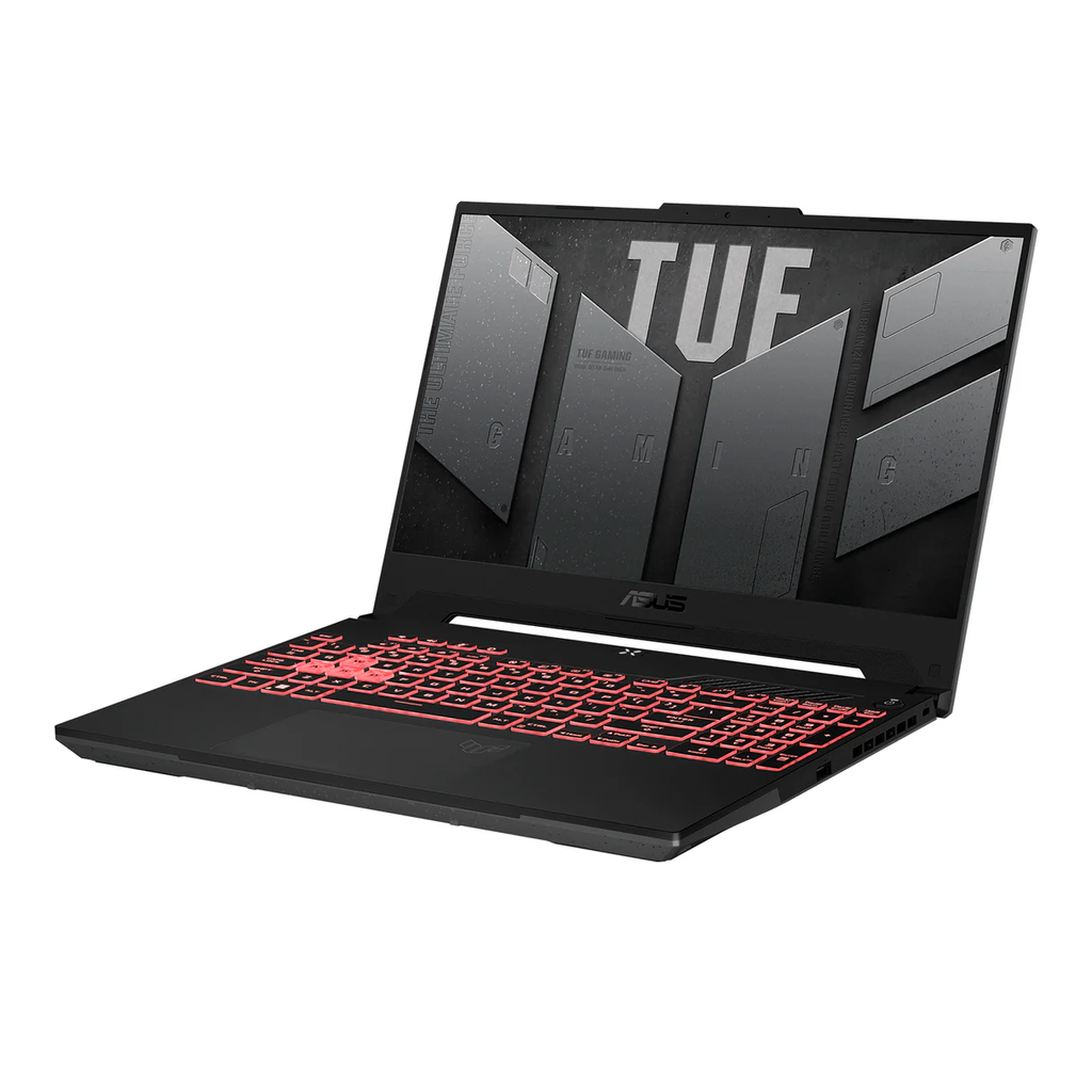 Laptop Asus Tuf Gaming A15 FA506NFR-HN014 15.6" Fhd 144hz, Ryzen 7 7435HS hasta 4.5GHz.  Ram 16GB, SSD 512GB, Nvidia RTX 2050 4GB, FreeDos.