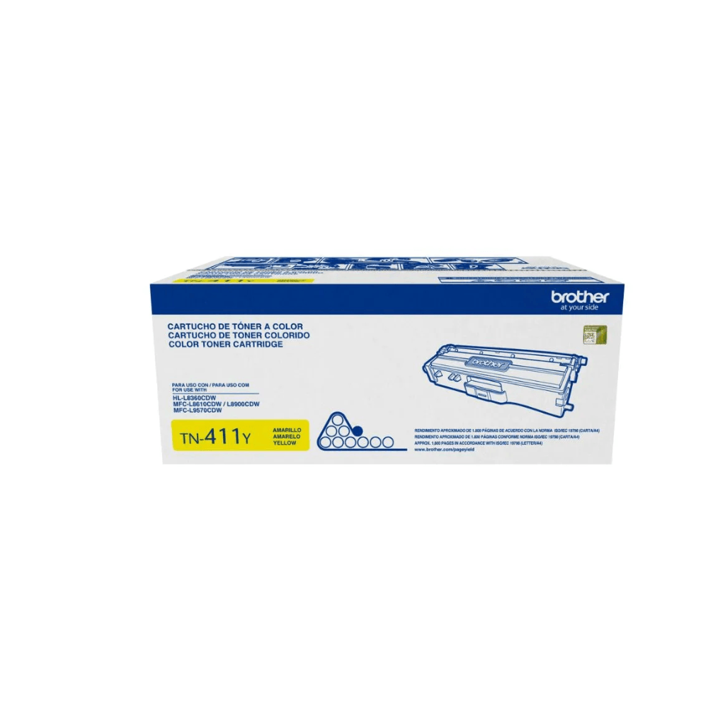 Toner Brother TN-411Y Yellow 1800 Pag