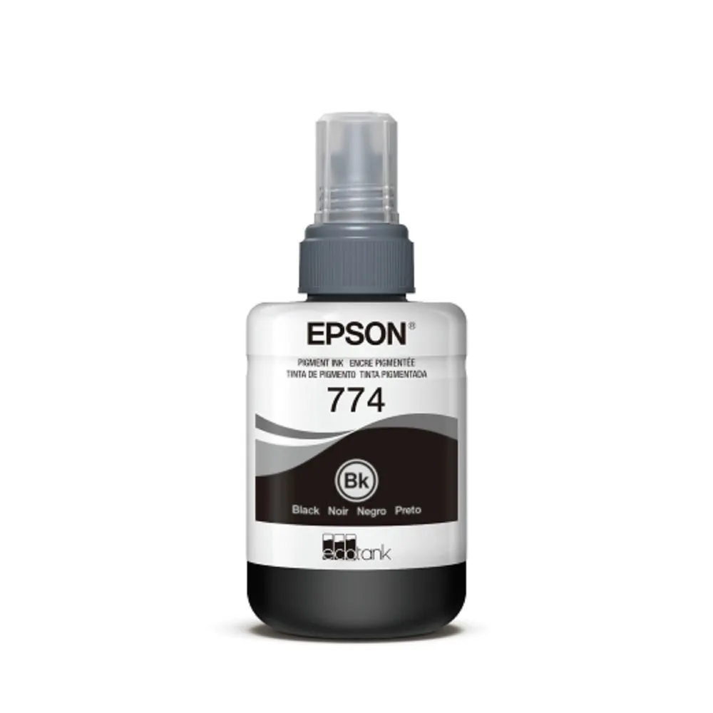 Tinta De Impresión Epson 774 (T774120), 140ml, Color negra