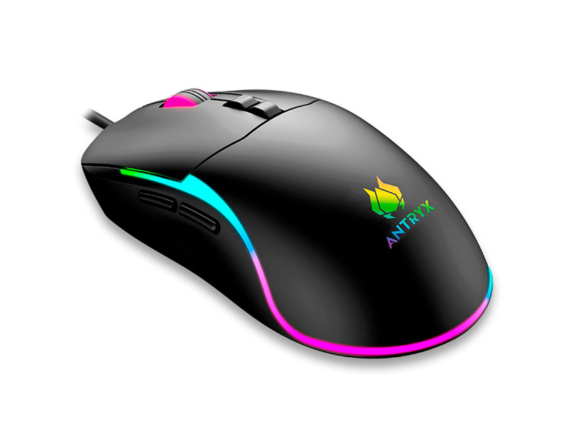 Mouse Gaming Antryx M660 RGB DPI 7200 Black.