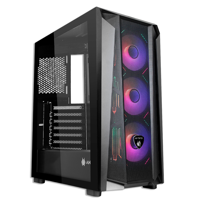 Case Antryx RX 570 ARGB FAN X3 Vidrio Templado/ Black