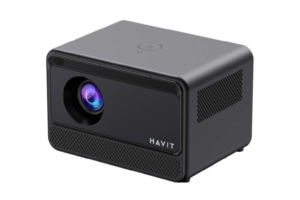 Proyector Havit Multimedia PJ211 PRO 180ANSI LUMENS ANDROID-TV, 1080P WIFI HDMI,4k