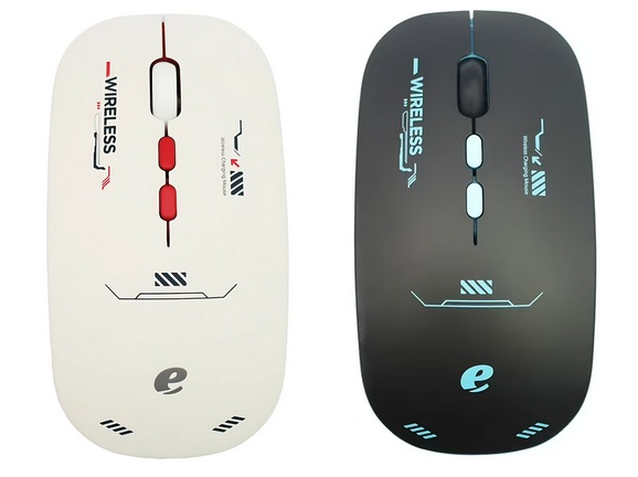 Mouse Inalambrico Acer L175S-H Wifi, Bluetooth Negro y Blanco.