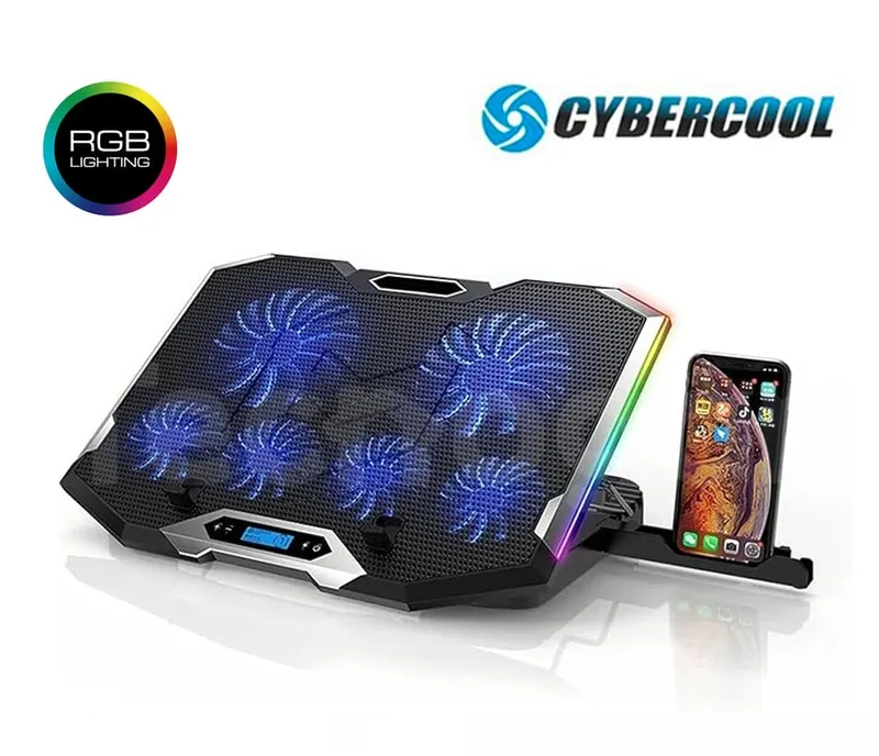Cooler Externo Cybercool HA-K9, Negro. 