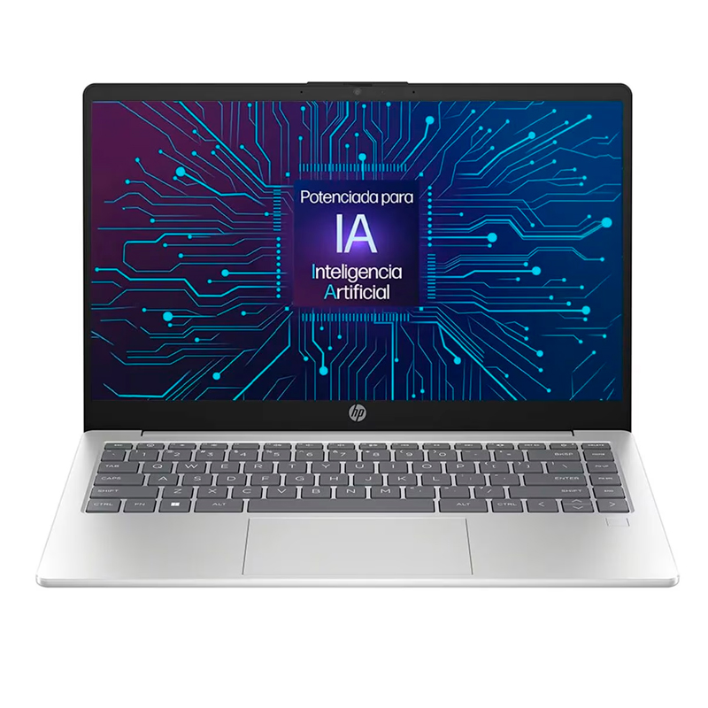 Laptop HP 14-ep1001la, 14" FHD IPS Core Ultra 5 125H 1.2/4.5GHz, Ram 8GB DDR5, Almacenamiento 512GB, Win11Home.