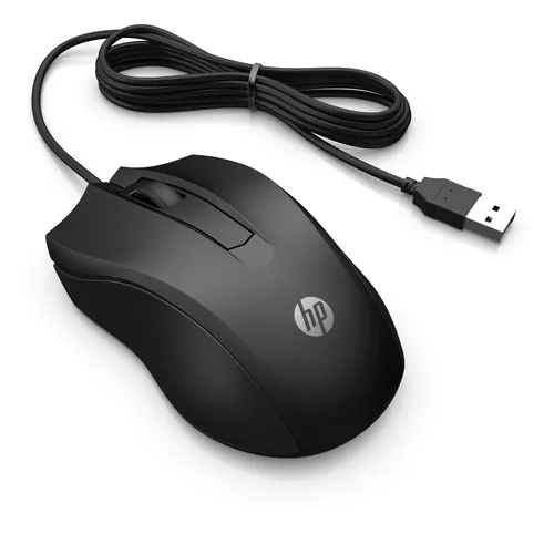 Mouse Cableado HP 100 LTNA Negro