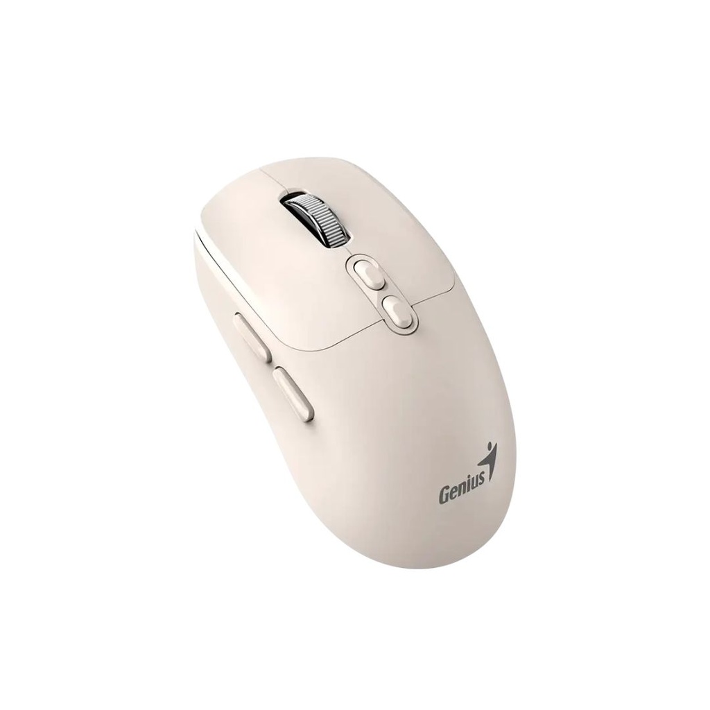 Mouse Inalambrico Genius NX-8080S BT Milk Tea, Bluetooth, 1600 Dpi