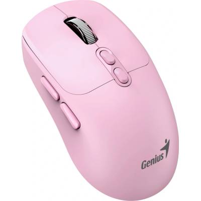 Mouse Inalambrico Genius NX-8080S BT Pink, Bluetooth, 1600 Dpi