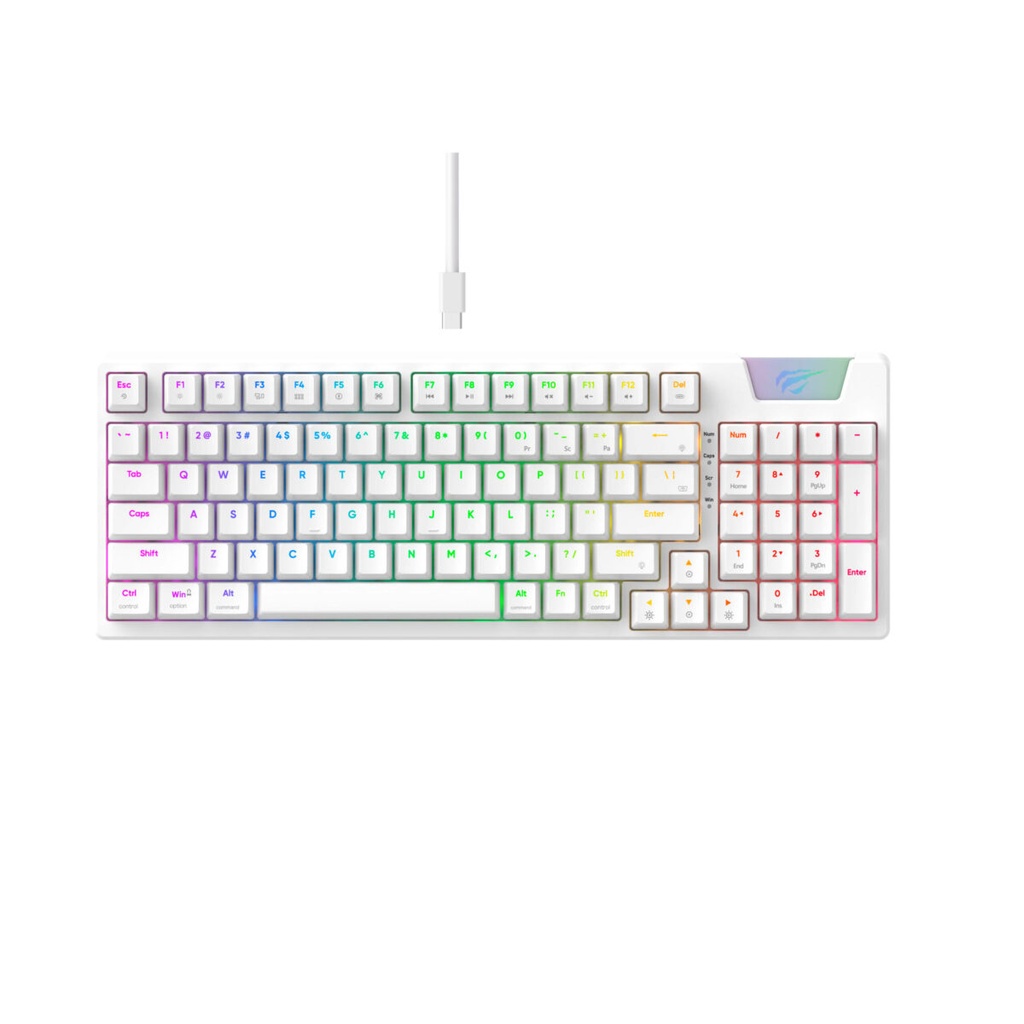 Teclado Inalambrico Havit Gamenote KB885L-SP 