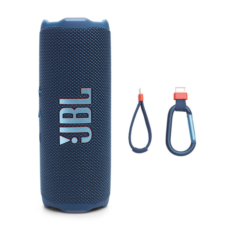 Parlante bluetooth JBL Flip 7 Auracast, potencia 35W, IA Sound Boost, IP67, 16H, Azul