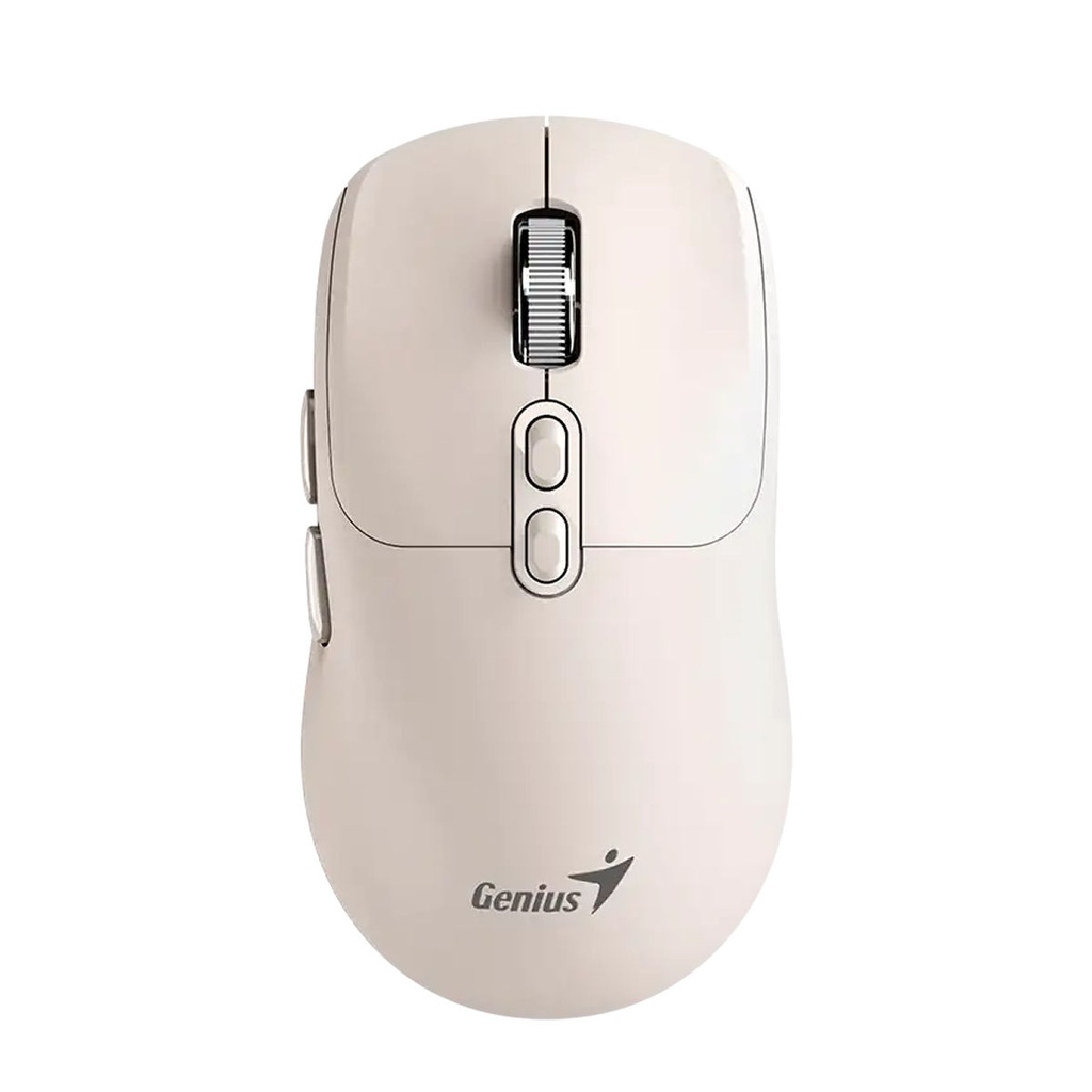 Mouse Inalambrico Genius NX-8080S BT Milk, Bluetooth, 1600 Dpi