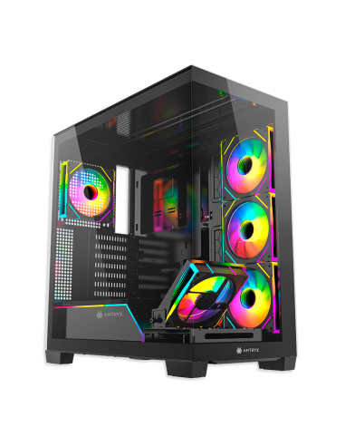 Case Antryx FX 850 PRO infinity ARGB FAN X5 USB-C Black