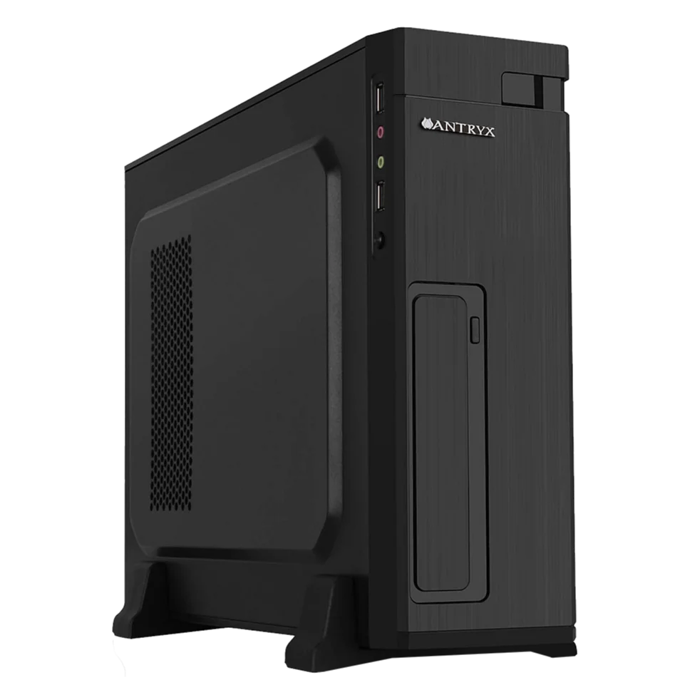 CASE ANTRYX XS-100U XTREME SLIM C/FUENTE 300W BLACK MATX USB3.0