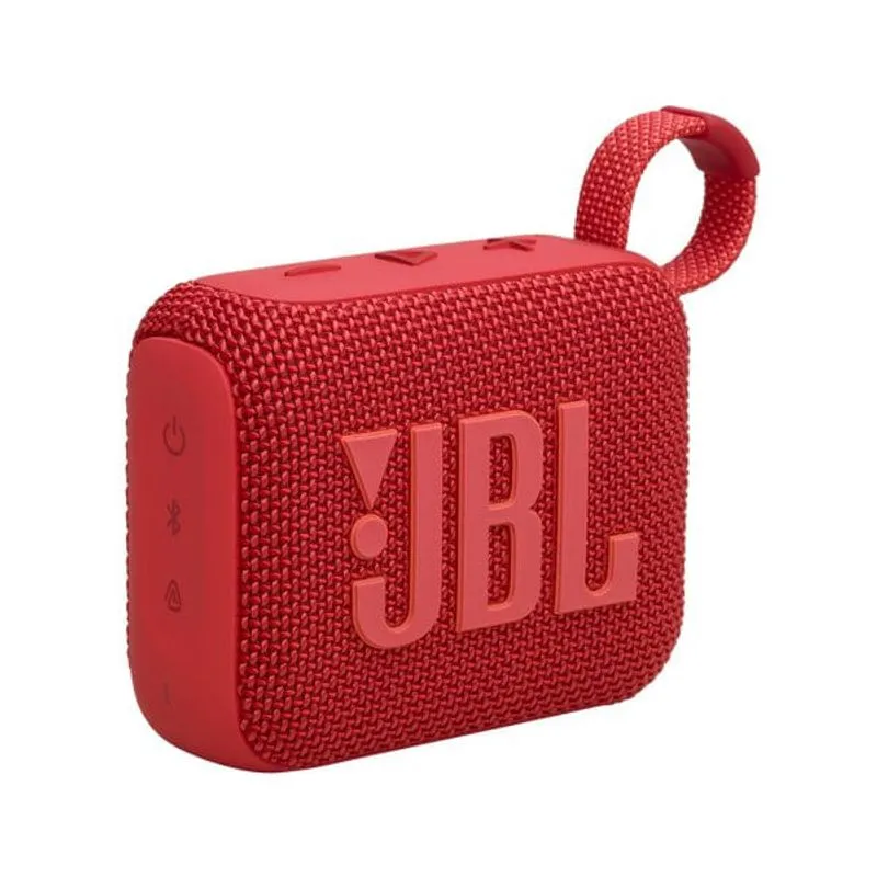 Parlante bluetooth JBL GO 4 4.2W, IP67, 7H, USB Tipo-C, Rojo